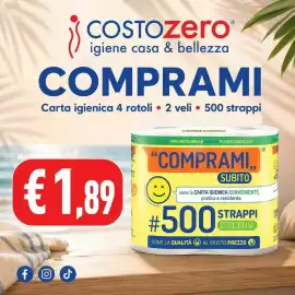 Volantino Costo Zero Pagina 11: Carta igienica conveniente €1,89