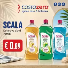 Volantino Costo Zero Pagina 4: Scala Detersivo piatti €0,89