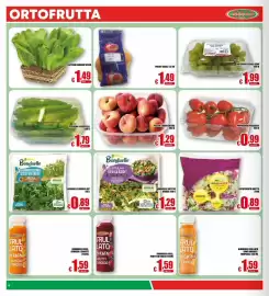 Volantino Gesad Supermercati Pagina 6: PESCHE TABACCHIERA €1,29, Bonduelle Carta delle Insalate €1,29