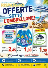 Volantino Magazzini del Risparmio Pagina 1: Regina Rotoloni €2,45, ACE DETERSIVO €1,99
