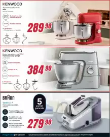 Volantino Trony Pagina 16: KENWOOD TITANIUM CHEF BAKER €384,90, Impastatrice planetaria kMix €289,90