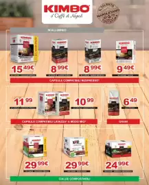Volantino Trony Pagina 18: Kimbo Espresso Napoli €9,49, Kimbo Macinato Fresco Espresso €15,49