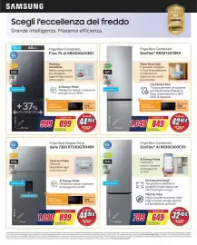 Volantino Trony Pagina 9: Samsung Frigorifero Combinato F1rst 75 Al RB50DG601EB1 €899,00