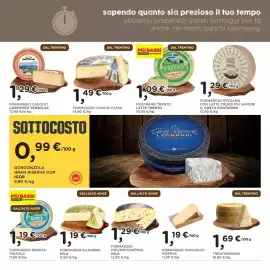 Volantino Orvea Pagina 5: Nostrano Trento Latte Trento €1,09, FORMAGGIO CUOR DI FASSA €1,49