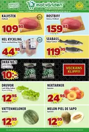 Matvärlden Tensta reklamblad vecka 32 Sida 1