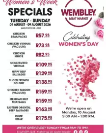The Wembley Meat Market catalogue week 32 Page 1
