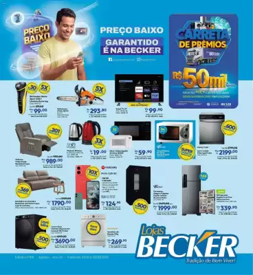 Lojas Becker (válido até 31-08)