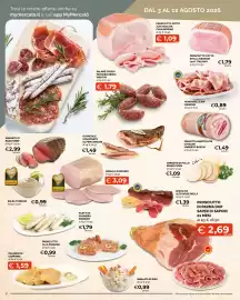 Volantino Mercatò Big Pagina 2: MORTADELLA IGP NEGRONI €0,89, ARROSTO DI ROAST BEEF €2,99