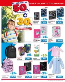 Volantino Mercatò Big Pagina 22: Cartellina con elastico Invicta €4,90, PASTELLI CARIIOCA €1,69