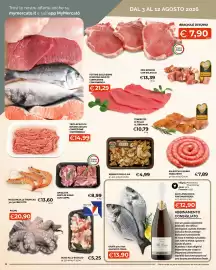 Volantino Mercatò Big Pagina 4: Kebab di pollo aia €4,99, SALSICCIA DI SUINO TABACHETTI €7,89