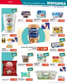 Volantino Mercatò Big Pagina 8: Mozzarella oggi puoi benessere granarolo €1,75, Fiocchi di latte Galbani Santa Lucia €2,29