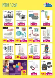 Volantino Universo Bimbo Pagina 12: Thermos WonderLand 2026 €18,99, Chicco portavivande termico inox €27,99