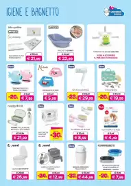 Volantino Universo Bimbo Pagina 17: Chicco mini asciugacapelli €29,99, Mangia pannolini telescopico chicco €44,99