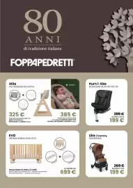 Volantino Universo Bimbo Pagina 2: Evo sistema sonno evolutivo €699,00, Like | Tuscany PASSEGGINO €199,00
