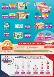 Volantino Universo Bimbo Pagina 20: Amuchina disinfettante €7,99, Pampers Progressi Kit Prime Coccole €24,99