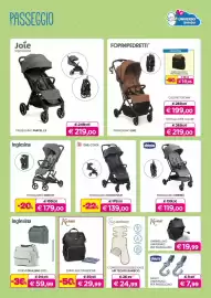 Volantino Universo Bimbo Pagina 5: Joie signature Passeggino Parcel LX €219,00, Inglesina Borsa Dual Bag 2025 €59,99