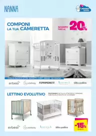 Volantino Universo Bimbo Pagina 8: Lettino evolutivo