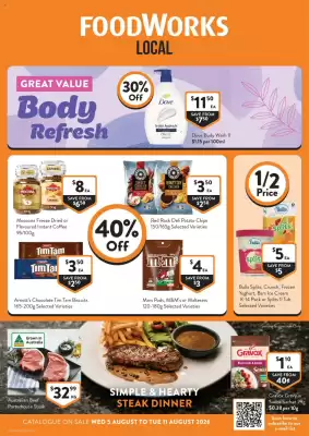 Foodworks catalogue