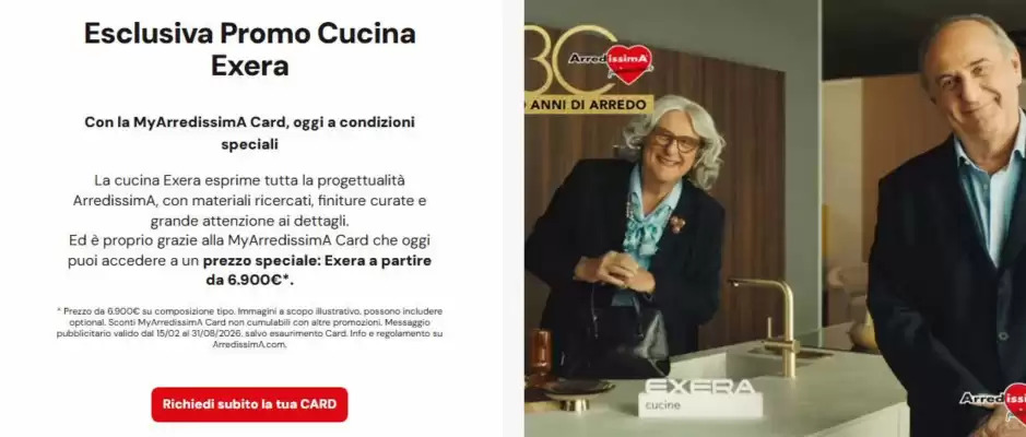 Arredissima (valido fino al 31-08)
