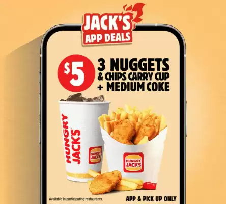 Hungry Jack's (valid until 31-08)