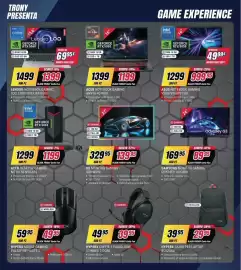 Volantino Trony Pagina 27: XD MONITOR GAMING XDHW990 €139,95, ACER NOTEBOOK GAMING ANV16-42-R081 €1.199,00