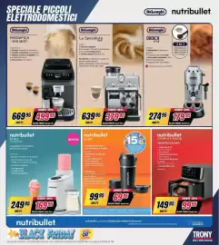 Volantino Trony Pagina 46: DeLonghi Magnifica - EVO NEXT- €499,95, DeLonghi La Specialista ARTE €379,95