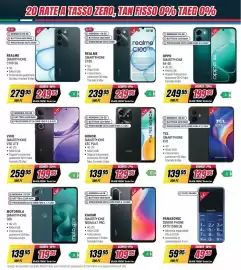 Volantino Trony Pagina 5: HONOR SMARTPHONE X5C PLUS €129,95, REALME SMARTPHONE C100 €219,95