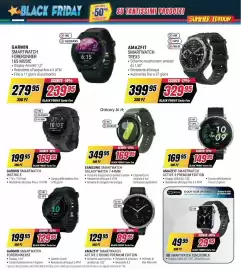 Volantino Trony Pagina 6: GARMIN SMARTWATCH INSTINC E €169,95, SAMSUNG SMARTWATCH GALAXY WATCH 7 44MM €169,95