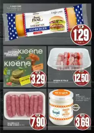 Volantino Vicino a te supermercati Pagina 13: Spiedini di pollo €12,50, KIOENE MINI BURGER ZUCCA & CAROTA SPINACI €3,29