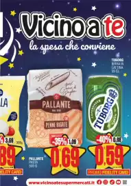 Volantino Vicino a te supermercati Pagina 3: TUBORG BIRRA IN LATTINA €0,59, Pallante Penne Rigate €0,69