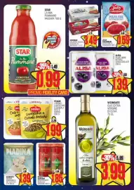 Volantino Vicino a te supermercati Pagina 34: ALISA OLIVE NERE DENOCCIOLATE €1,39, STAR La Mia Pummarò €0,99