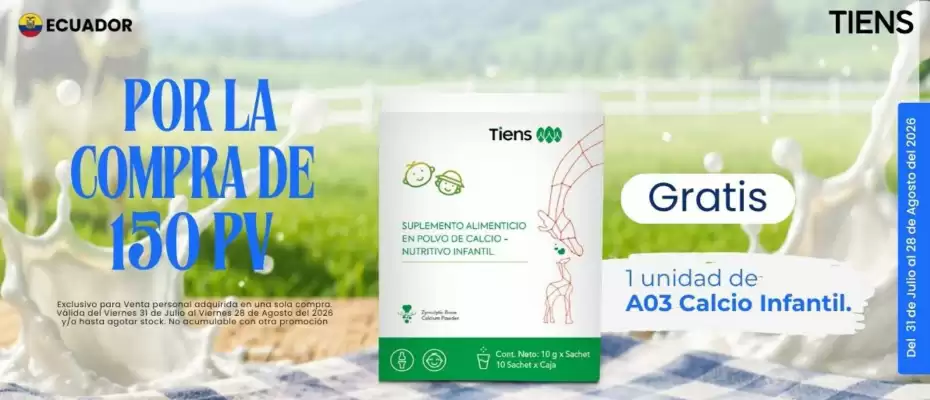 Tiens (válido hasta 30-08)