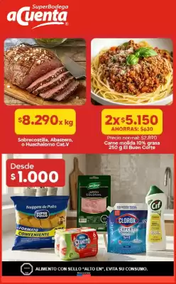 Super Bodega a Cuenta (válido hasta 17-08)