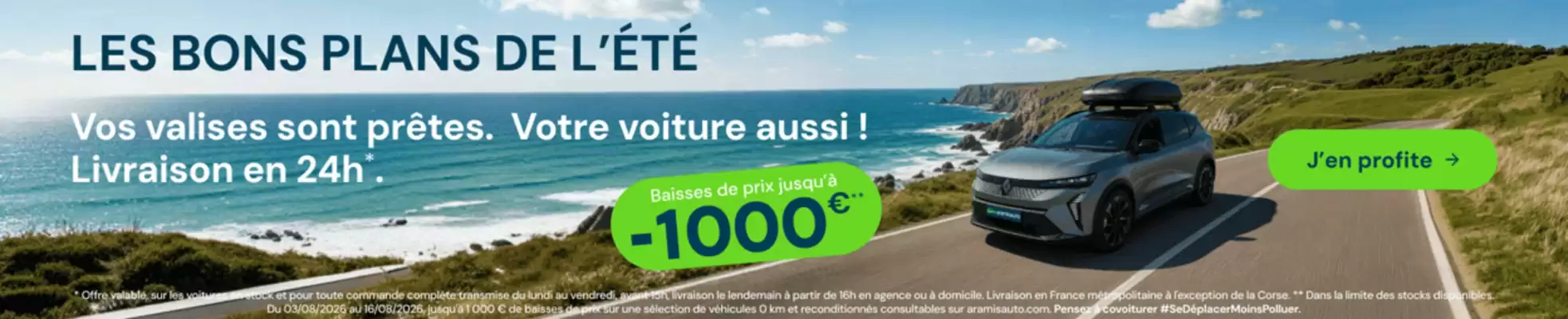 Aramis Auto (valable jusqu'au 16-08)