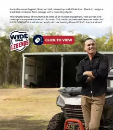 Wide Span Sheds catalogue Page 11