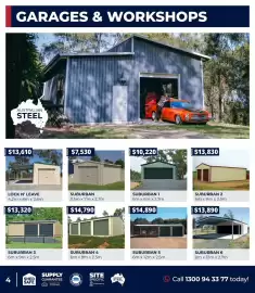 Wide Span Sheds catalogue Page 4