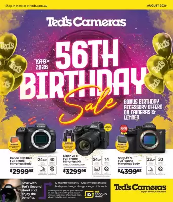 Teds Cameras (valid until 30-08)