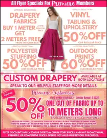 Fabricland flyer Page 2
