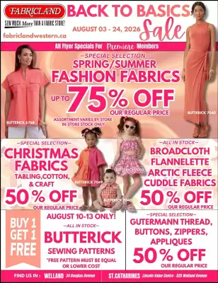 Fabricland (valid until 24-08)