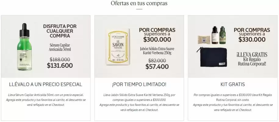 L'Occitane (válido hasta 17-08)