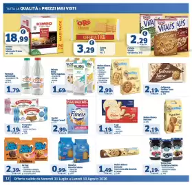 Volantino Sigma Superstore Pagina 12: Campiello Frollino €1,19, Mulino Bianco Biscotti €2,99