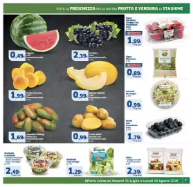 Volantino Sigma Superstore Pagina 7: Anguria €0,49, Fatina ortaggi croccanti frutta croccante €2,39