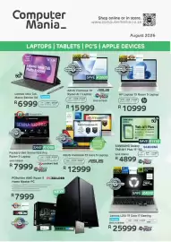 Computer Mania catalogue Page 1
