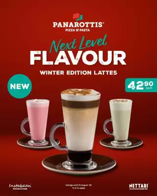 Panarottis (valid until 31-08)