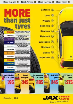 Jax Tyres (valid until 31-08)