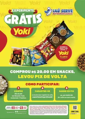 Catálogo Supermercados Jau Serve (válido até 23-08)