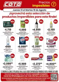 Catálogo Coto Página 6: Unión Ganadera Salchichas clásicas €1.719,00, Castell Aceitunas verdes descarozadas €1.999,00