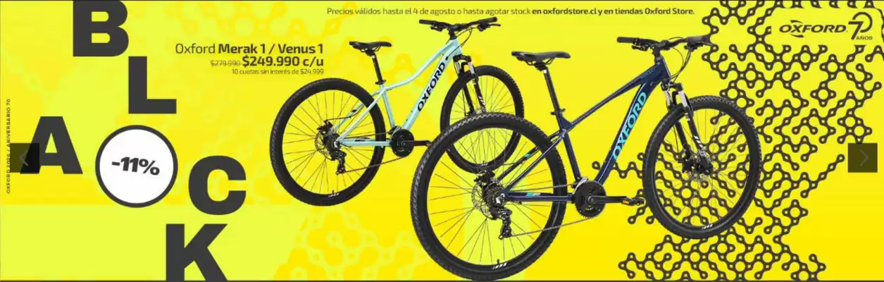 Oxford Bikes (válido hasta 19-08)