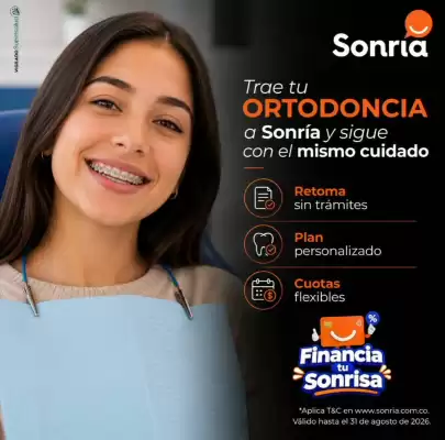 Sonría (válido hasta 2-09)