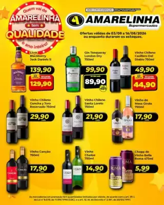 Catálogo Amarelinha supermercados (válido até 18-08)